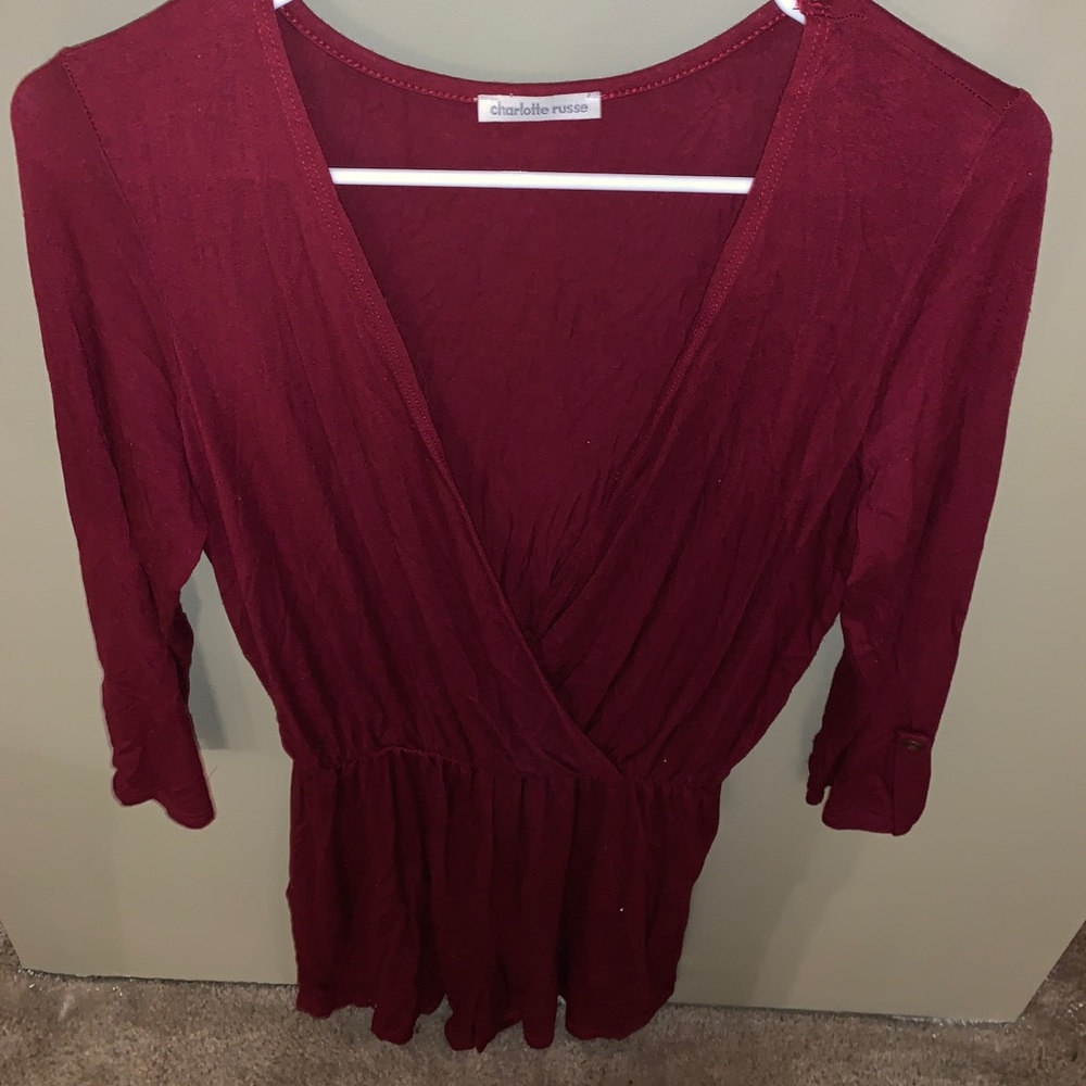 Red romper